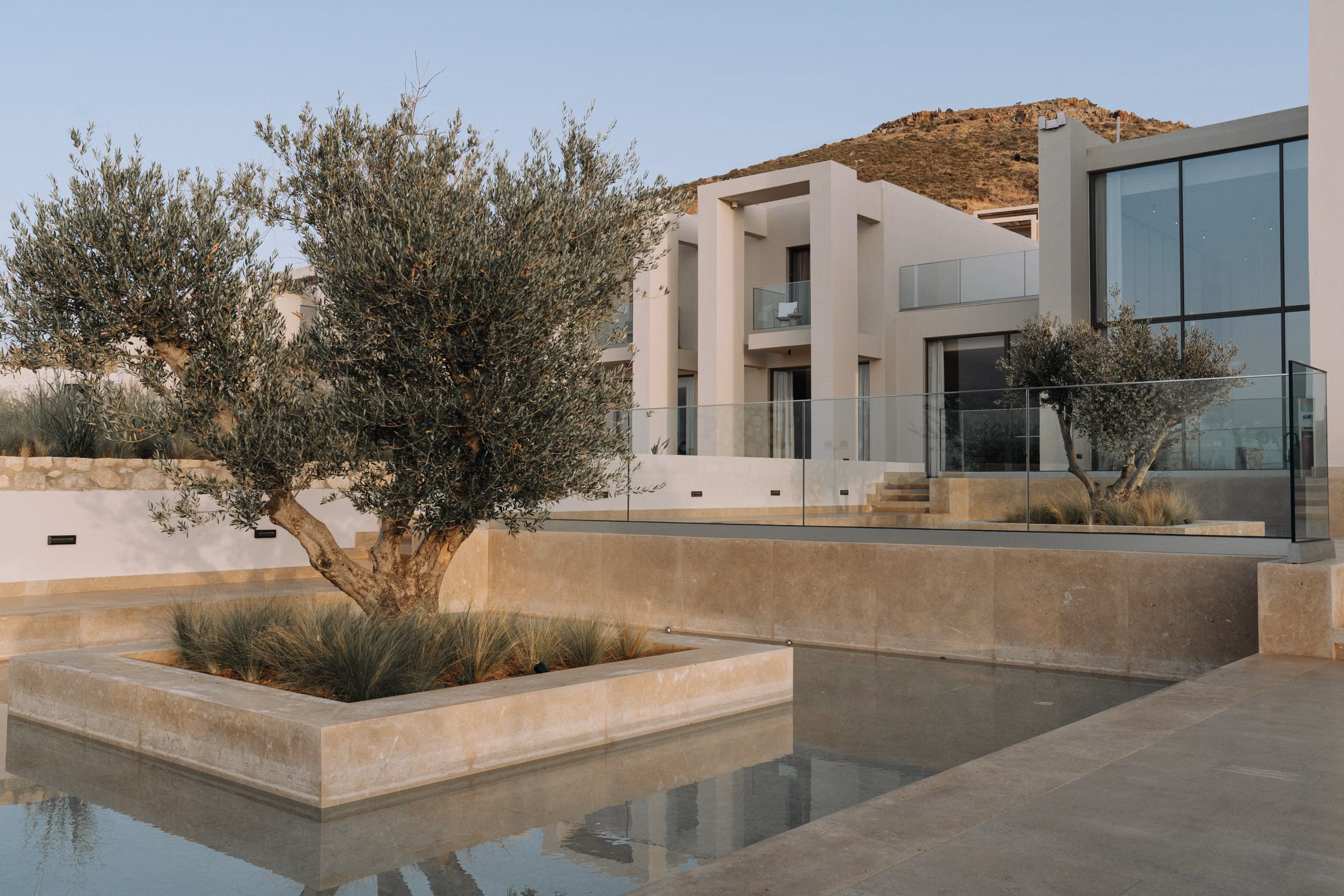 Maison contemporaine avec jardin